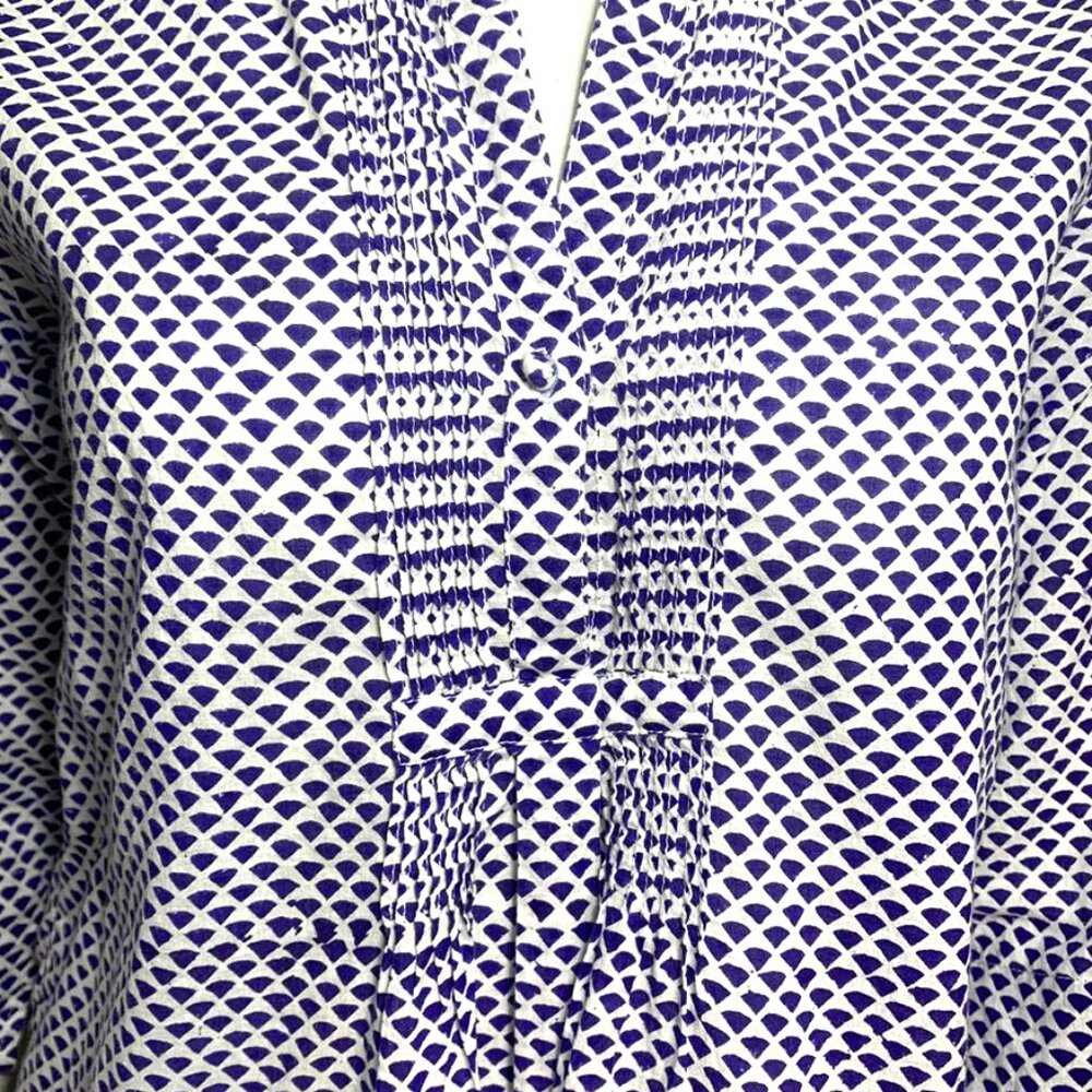 Roberta Roller Rabbit Block Print Top - image 6